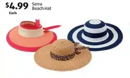 Aldi Serra beach hat offer