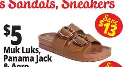 Ocean State Job Lot Muk Luks, Panama Jack & Aero offer