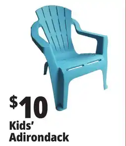 Ocean State Job Lot Kids Adirondack Chair offer