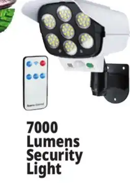 Ocean State Job Lot Solasa Spotlight 7000K LED Security Light with Remote Control offer