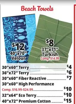 Ocean State Job Lot Beach Towels offer