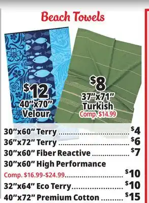 Ocean State Job Lot Beach Towels offer