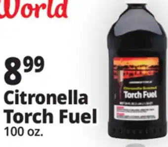 Ocean State Job Lot Citronella Torch Fuel 100 oz offer