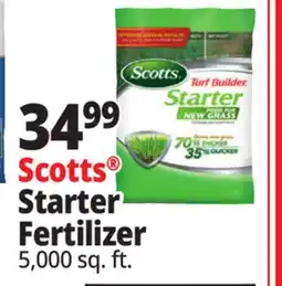 Ocean State Job Lot Scotts Turf Builder Starter Food for New Grass 5 000 sq ft offer