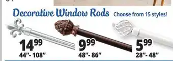 Ocean State Job Lot Curtain Rods offer