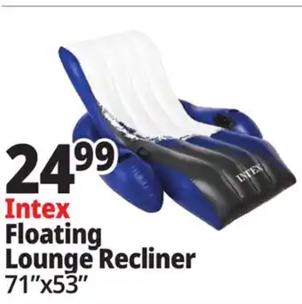 Ocean State Job Lot Intex Floating Recliner Pool Lounge offer