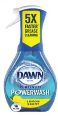 Ocean State Job Lot Dawn Platinum Plus Power wash Dish Spray 16 oz offer