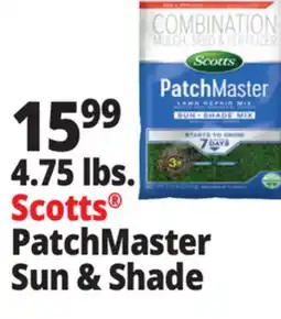 Ocean State Job Lot Scotts Patchmaster Sun & Shade Lawn Repair Mix 4.75 lbs offer