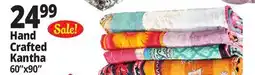 Ocean State Job Lot Handmade Kantha Quilt 60 x 90 offer
