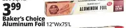 Ocean State Job Lot Baker's Choice Premium Quality Aluminum Foil 75 sq ft offer