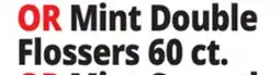 Ocean State Job Lot Mint Double Flossers 60 ct offer