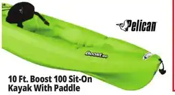 Ocean State Job Lot Pelican Boost 100 Kayak-Lime w/Paddle offer