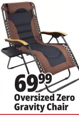 Ocean State Job Lot Oversized Zero Gravity Reclining Chair offer