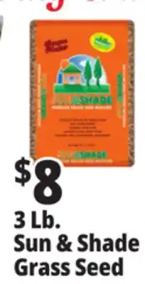 Ocean State Job Lot Premium Quality Sun & Shade Grass Seed Mixture 3 lbs offer