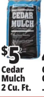 Ocean State Job Lot Timberline Cedar Mulch 2 cu ft offer