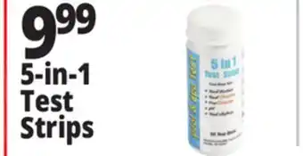 Ocean State Job Lot SwimWorks 5-In-1 Test Strips for Chlorine 50 Count offer