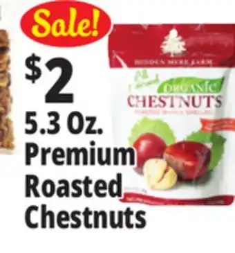Ocean State Job Lot Organic Roasted Whole Shelled Chestnuts 5.3 oz offer