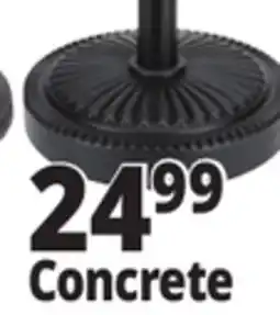 Ocean State Job Lot Concrete 11' Umbrella Offset Umbrella offer