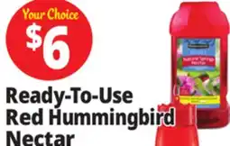 Ocean State Job Lot Hummingbird Nectar 64 oz offer