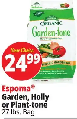 Ocean State Job Lot Espoma Garden, Holly or Plant-tone offer