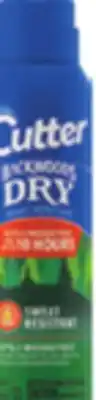 Ocean State Job Lot Cutter Backwoods Dry Insect Repellent 4 oz offer