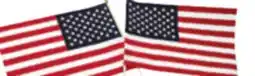 Ocean State Job Lot 2-Pack American Flag 12 x 18 offer