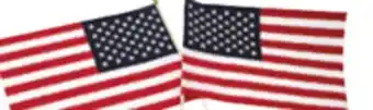 Ocean State Job Lot 2-Pack American Flag 12 x 18 offer