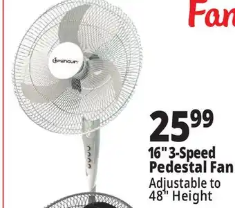 Ocean State Job Lot Penguin Pedestal Fan 16 offer