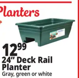 Ocean State Job Lot 24 Deck Rail Planter offer