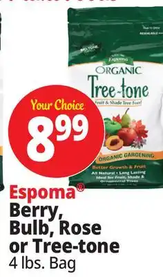 Ocean State Job Lot Espoma Berry, Bulb, Rose or Tree-tone offer