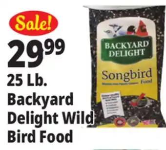 Ocean State Job Lot Backyard Delight Songbird Food 25 lbs offer