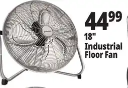 Ocean State Job Lot 18 Industrial Floor Fan offer