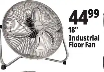 Ocean State Job Lot 18 Industrial Floor Fan offer