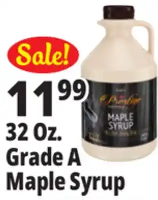 Ocean State Job Lot 32 Oz. Grade A Maple Syrup offer