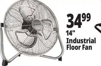 Ocean State Job Lot Penguin High Velocity Floor Fan 14 offer