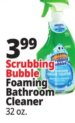 Ocean State Job Lot Scrubbing Bubbles Disinfectant Bathroom Grime Fighter Spray 32 oz offer