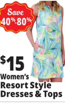Ocean State Job Lot Women's Resort Style Dresses & Tops offer
