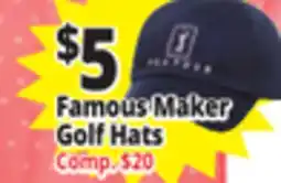 Ocean State Job Lot Famous Maker Golf Hats offer