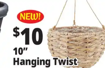 Ocean State Job Lot 10 Hanging Twist offer