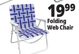 Ocean State Job Lot Folding Web Chair offer