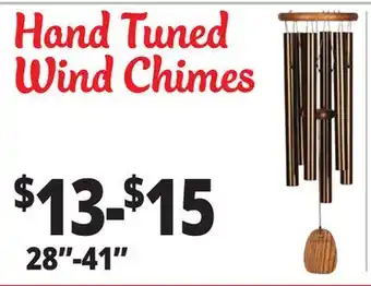 Ocean State Job Lot Hand Tuned Wind Chimes offer