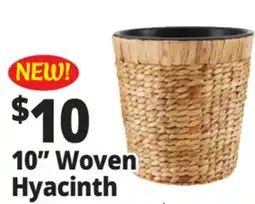 Ocean State Job Lot 10 Woven Hyacinth offer