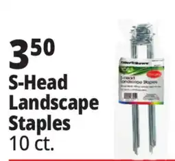 Ocean State Job Lot Tiller & Rowe S-Shaped Landscape Staples 10 Count offer