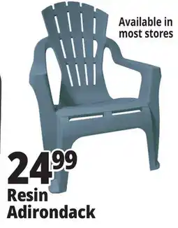 Ocean State Job Lot Resin Adirondack Chair offer