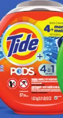 Ocean State Job Lot Tide Pods Free & Gentle Laundry Detergent Pacs 76 Count offer