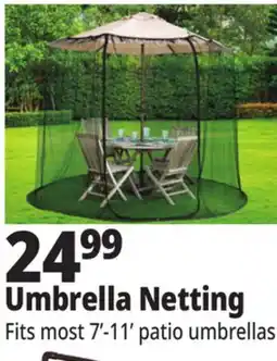 Ocean State Job Lot Outdoor Living Accents Universal Umbrella Netting 10' offer