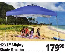 Ocean State Job Lot Mighty Shade 12' x 12' One-Touch Pop-Up Gazebo offer