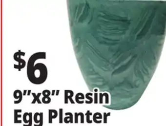 Ocean State Job Lot 9x8 Resin Egg Planter offer