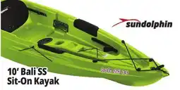 Ocean State Job Lot KL Outdoor Bali 10' Kayak Citrus offer