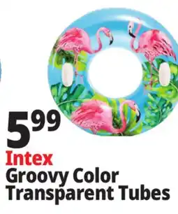 Ocean State Job Lot Intex Lush Tropical Tube Float offer